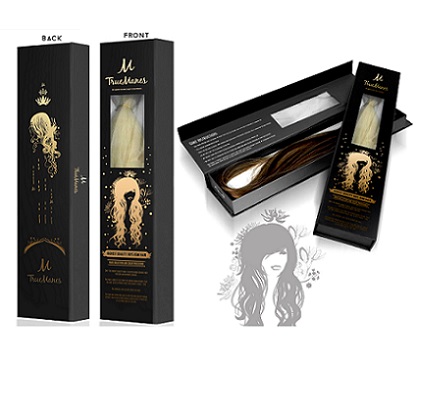 Custom Printed Hair Extension Boxes - IMH Packaging